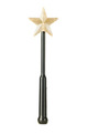 Magisk tryllestav 33,5 cm svart